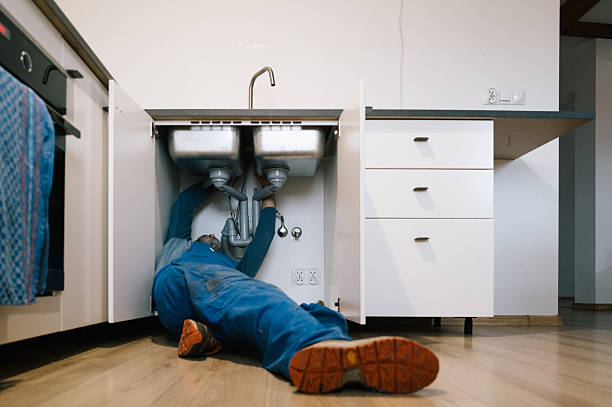 Professional Leak Detection technician working in Angola, IN